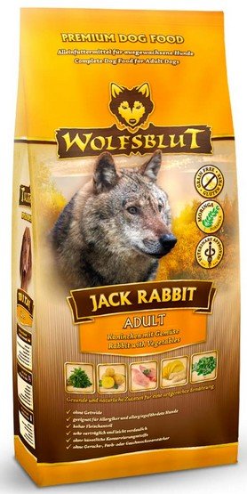 Wolfsblut Dog Jack Rabbit - królik, zając i bataty 12,5kg - Image 1