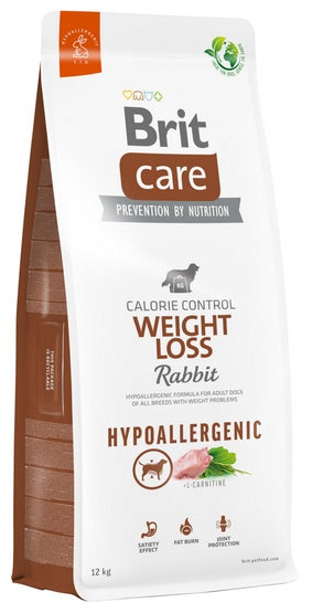 Brit Care Hypoallergenic Dog Weight Loss Rabbit 12kg - Image 1