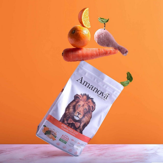 Amanova Cat Sterilised Exquisite Chicken - monobiałkowa karma bez zbóż dla kotów po sterylizacji - Image 3