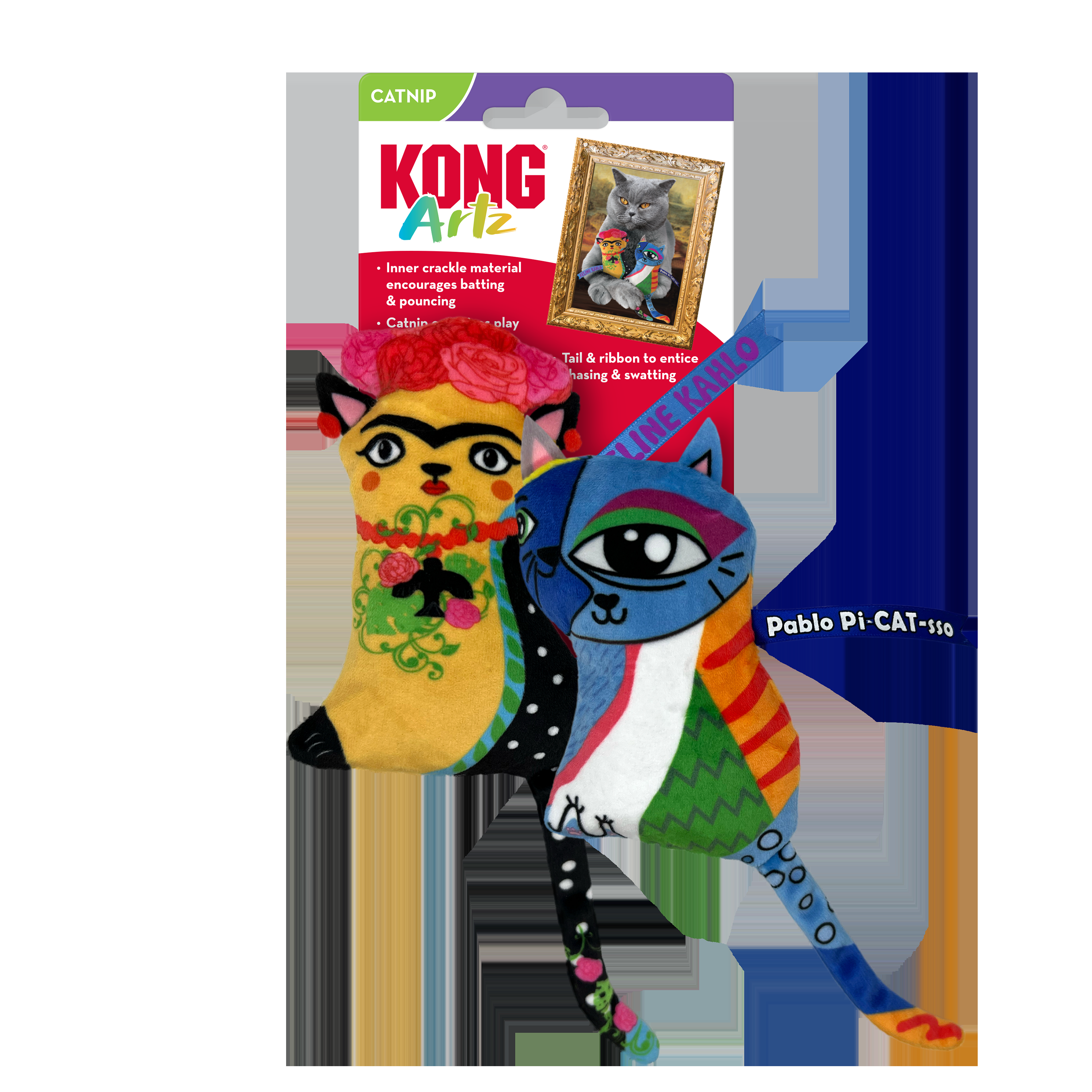 KONG Artz Kahlo / Picasso 2-pk -Feb