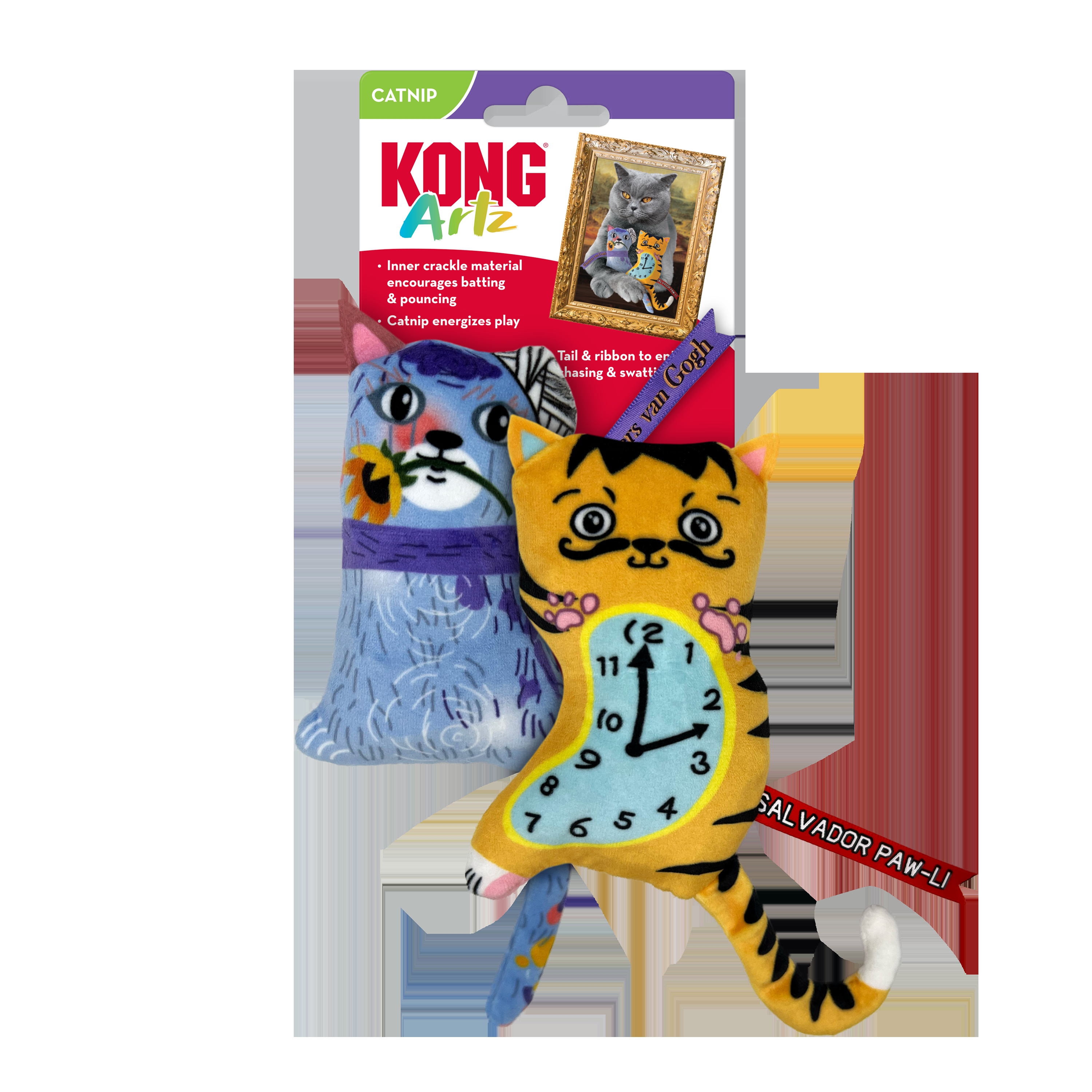 KONG Artz Dali / van Gogh 2-pk – Feb