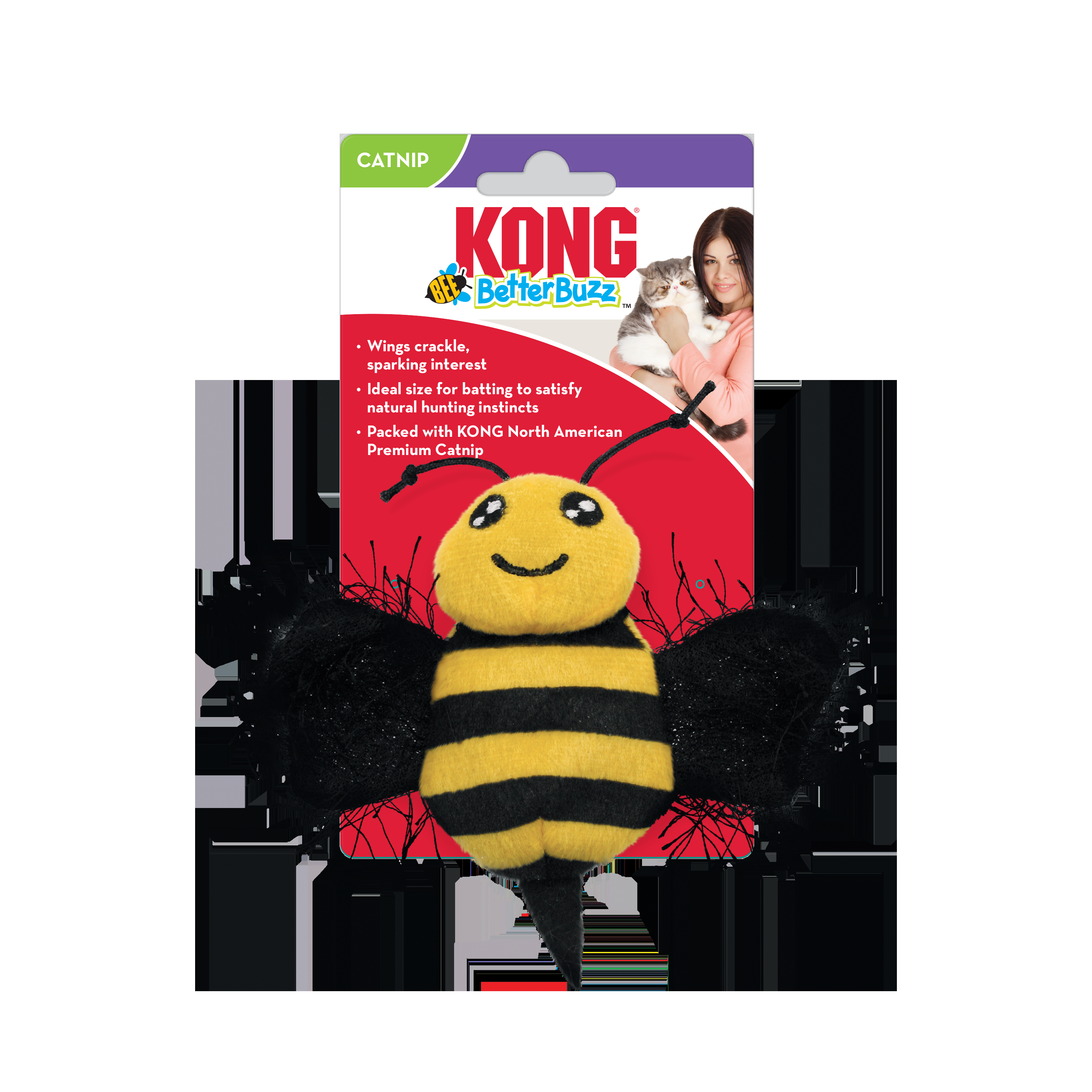 KONG Cat Better Buzz Bee - Image 2