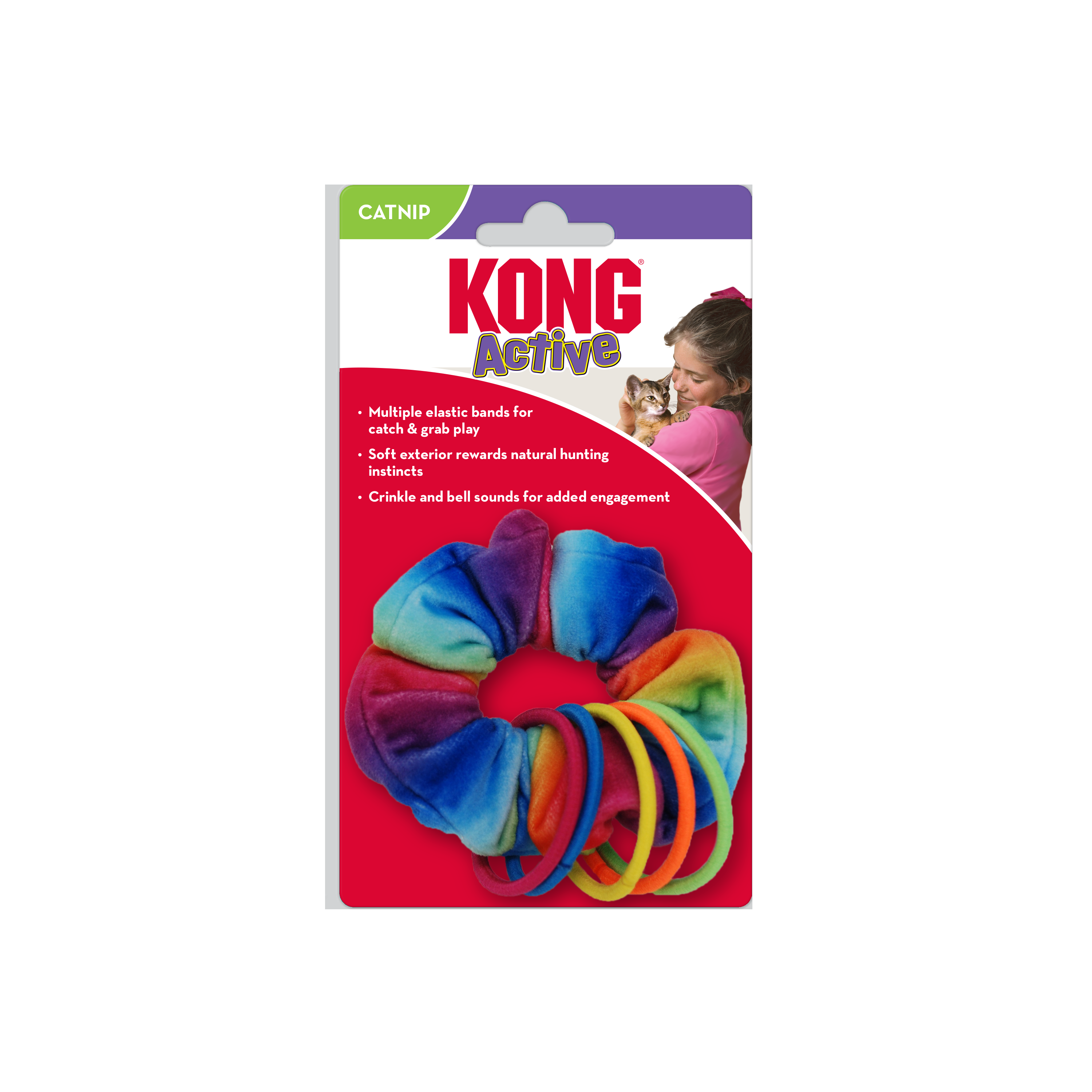 KONG Cat Active Scrunchie - Jan - Image 2