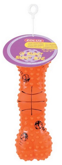 Zolux Zabawka winylowa piłka-kość do koszykówki 15cm [480776] - Image 2