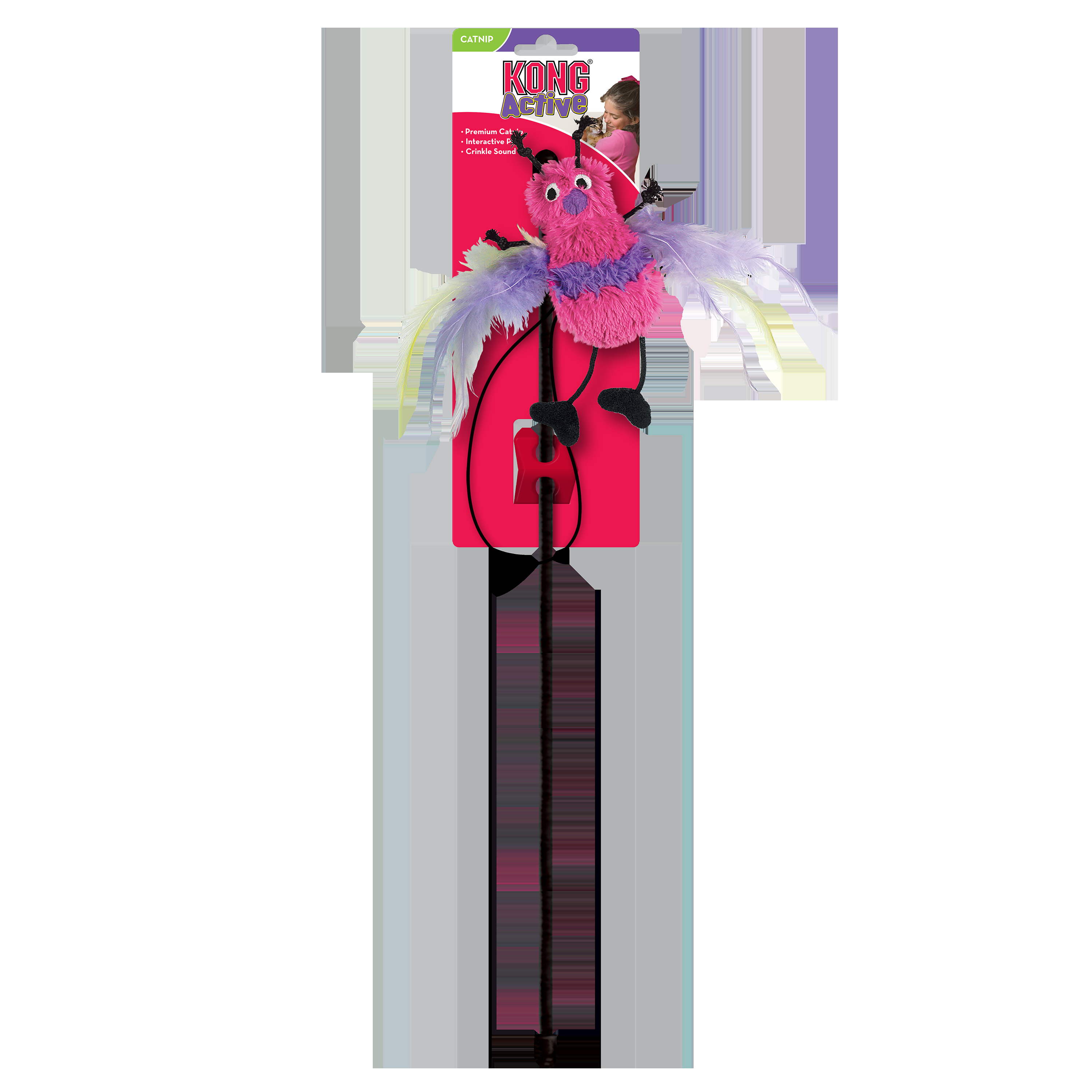KONG Cat Feather Teaser - Image 1