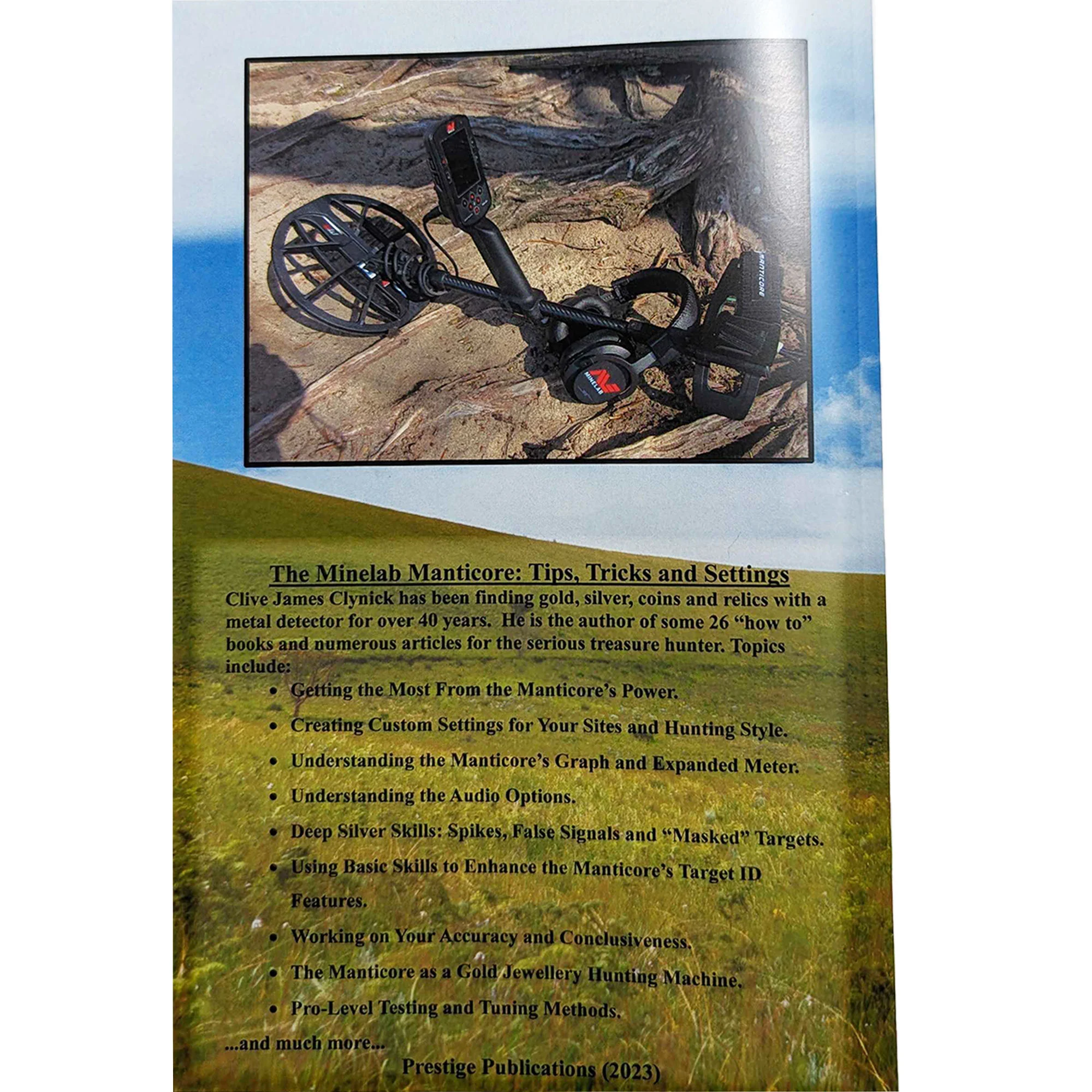 The Minelab Manticore - Tips, Tricks, & Settings by Clive James Clynick - Image 2