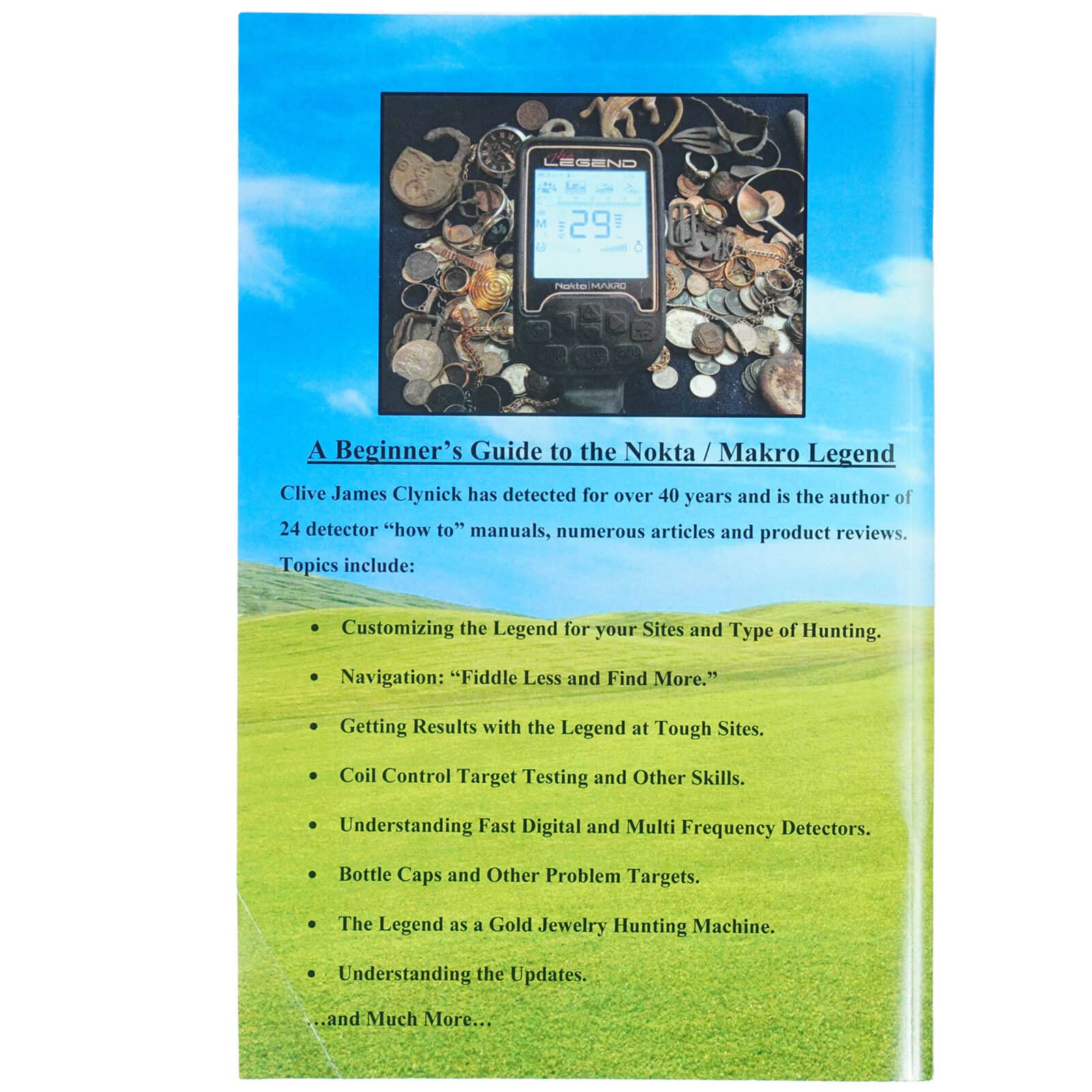A Beginner's Guide to the Nokta Legend Metal Detector - by Clive James Clynick - Image 2