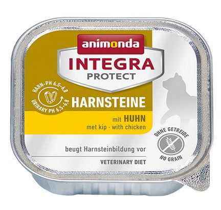 Animonda Integra Protect Harnsteine dla kota – z kurczakiem tacka 100g