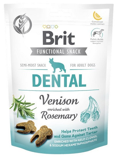 Brit Functional Snack Dental Venison 150g - Image 1
