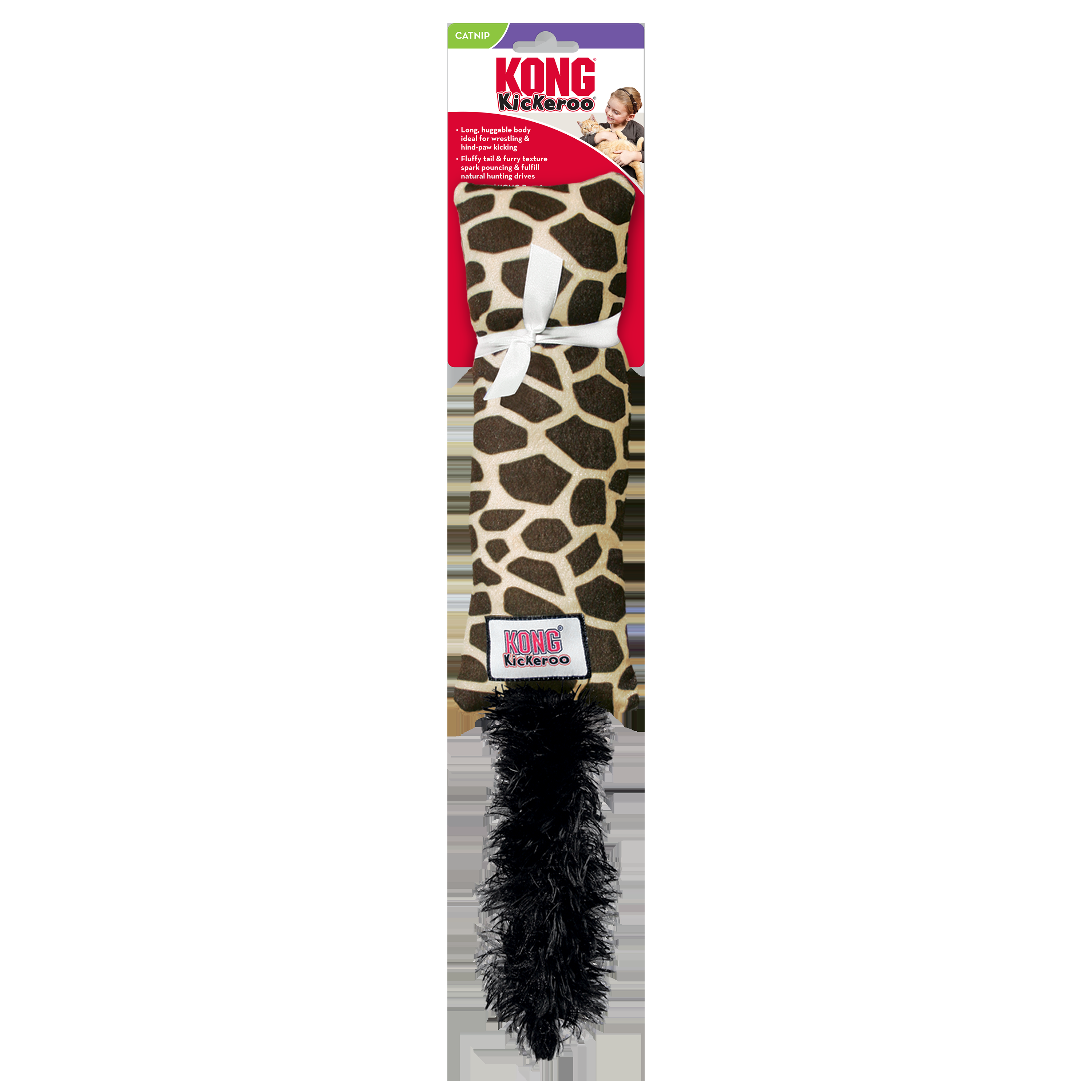 KONG Cat Kickeroo Pattern 1 Giraffe - Image 1