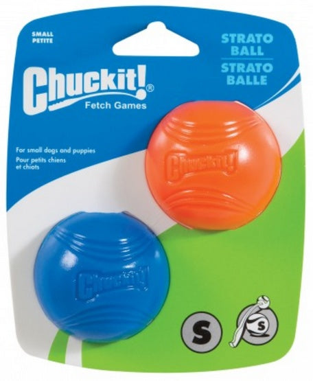 Chuckit! Strato Ball small 2pak - miękka piłka TPR delikatna dla zębów - Image 1