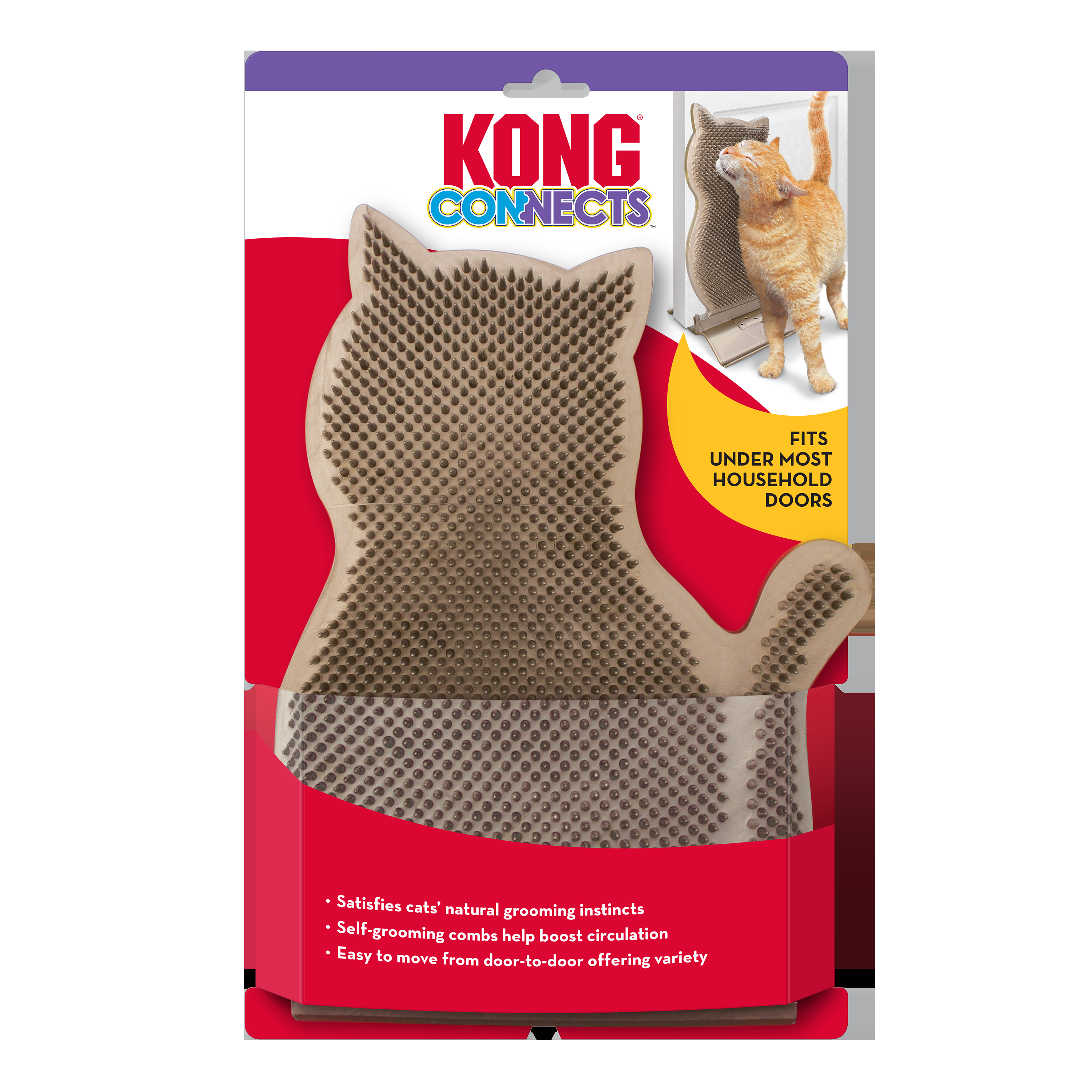 KONG Cat Connects Kitty Comber - Image 1