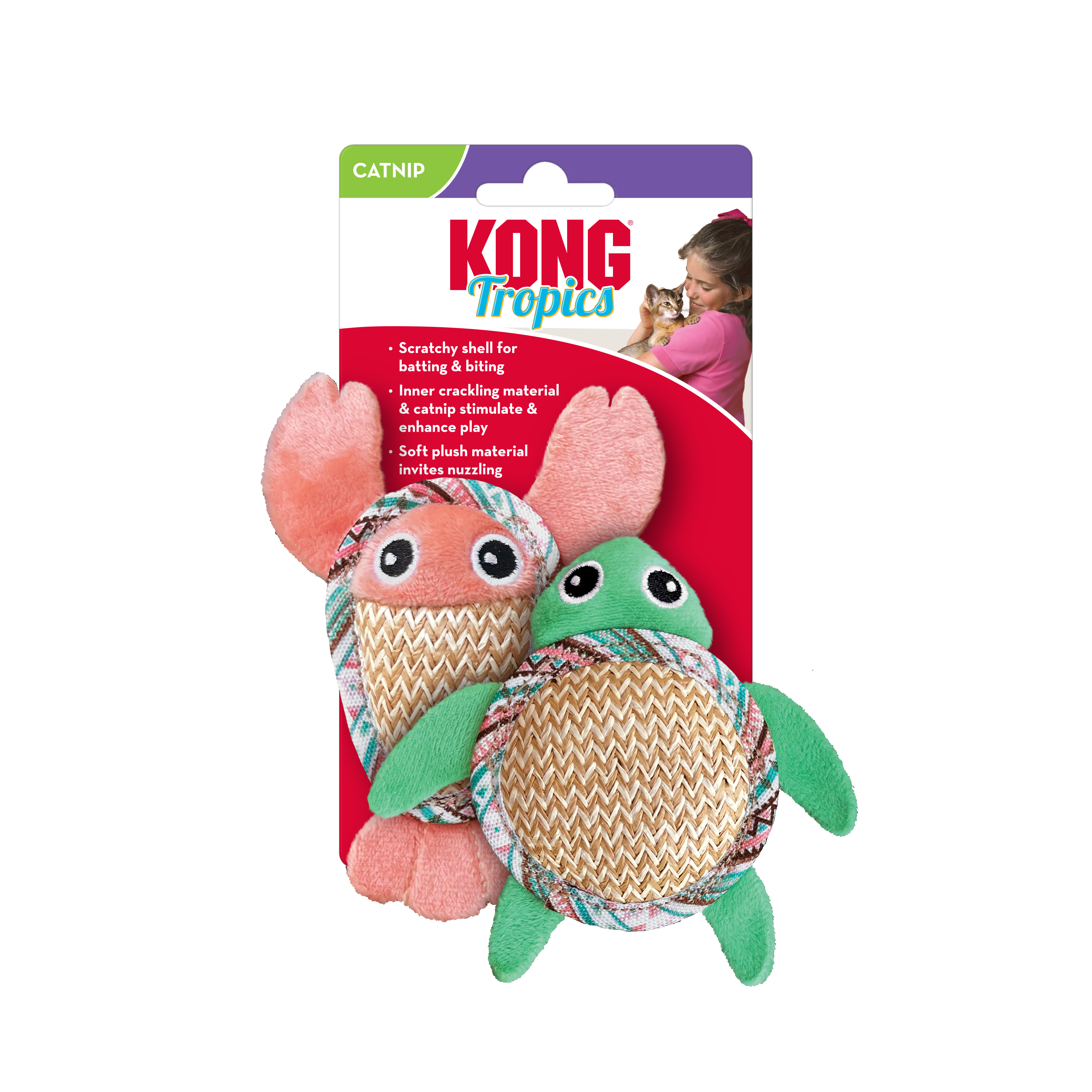 KONG Tropics Pals 2-pk