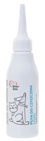 Over Zoo Płyn do czyszczenia uszu dla psa i kota 75ml - Image 1