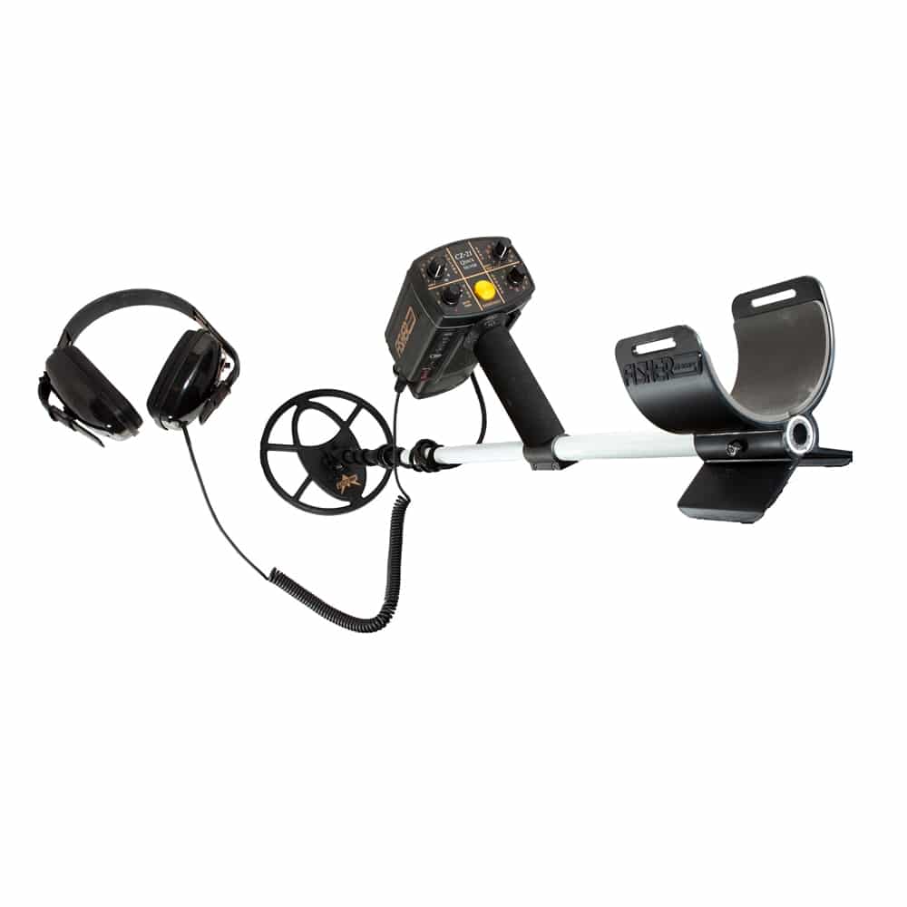 Fisher CZ-21 Metal Detector with 10.5" Concentric Waterproof Search Coil (Open Box) - Image 1