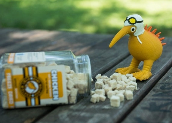 Kiwi Walker przysmaki liofilizowane 100% kurczak 80g - mini kawałki idealne do treningu - Image 2