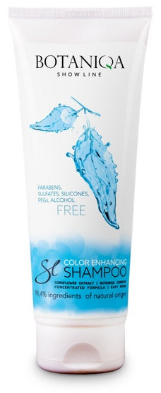 Botaniqa Color Enhancing szampon rozświetlający 250 ml – neutralizacja żółtych i szarych tonów