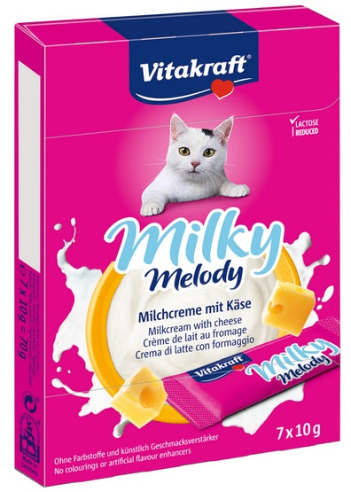 Vitakraft Cat Milky Melody krem z mleka i sera 70g [28819] - Image 1