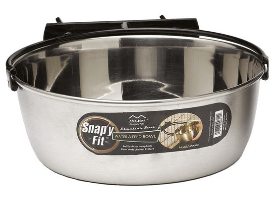 MidWest Snap'y Fit Miska stalowa do klatki 600ml [SF40-20] - Image 1