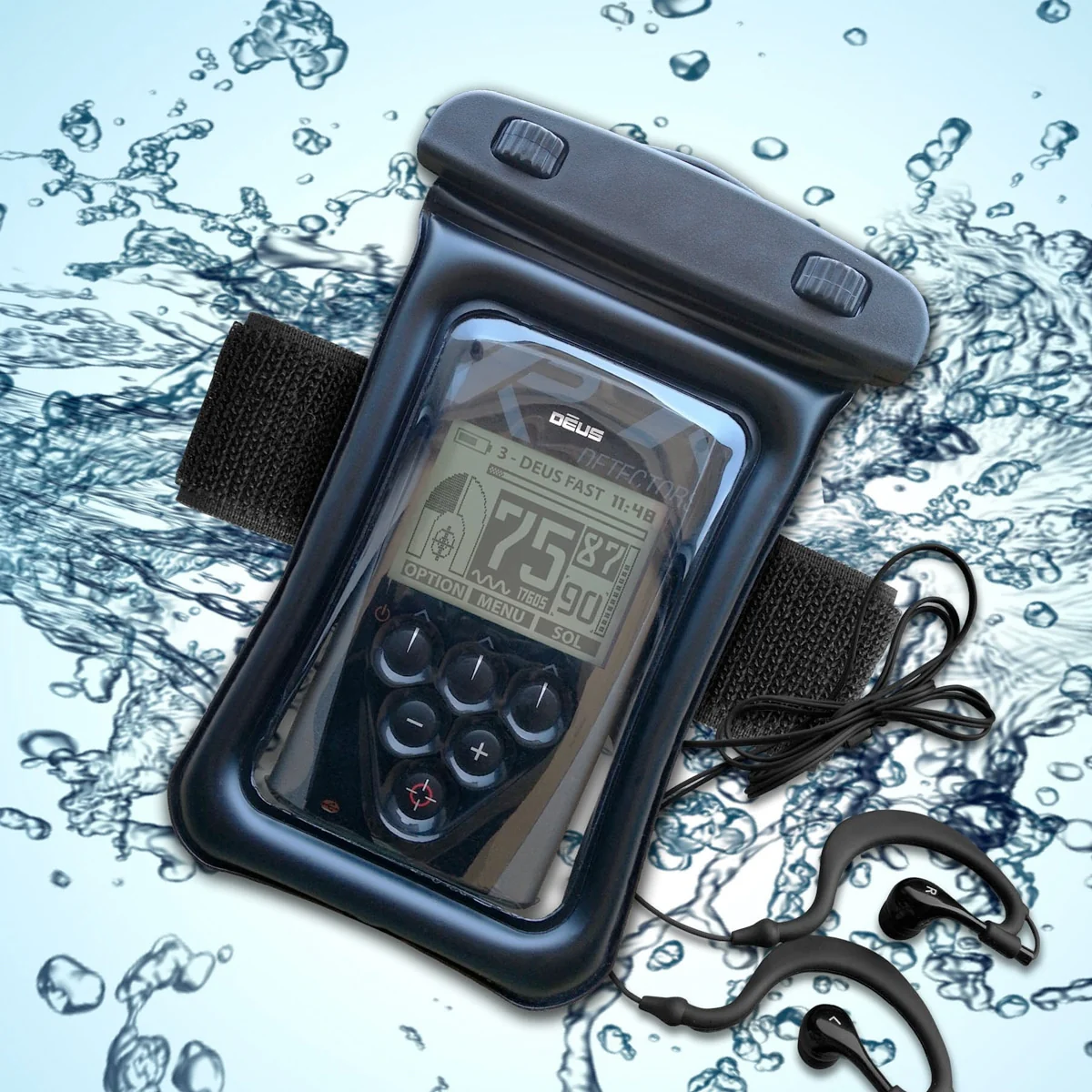 XP Deus Certified Underwater Water Kit for LCD Remote, WS-4 Control Pod - DEUS and ORX - Image 2