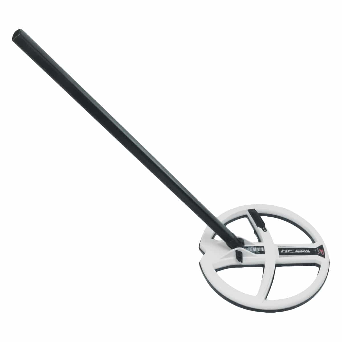 XP Deus Metal Detector 9" Round DD High Frequency Search Coil, Coil Cover, Lower Shaft, and Hardware - Image 3