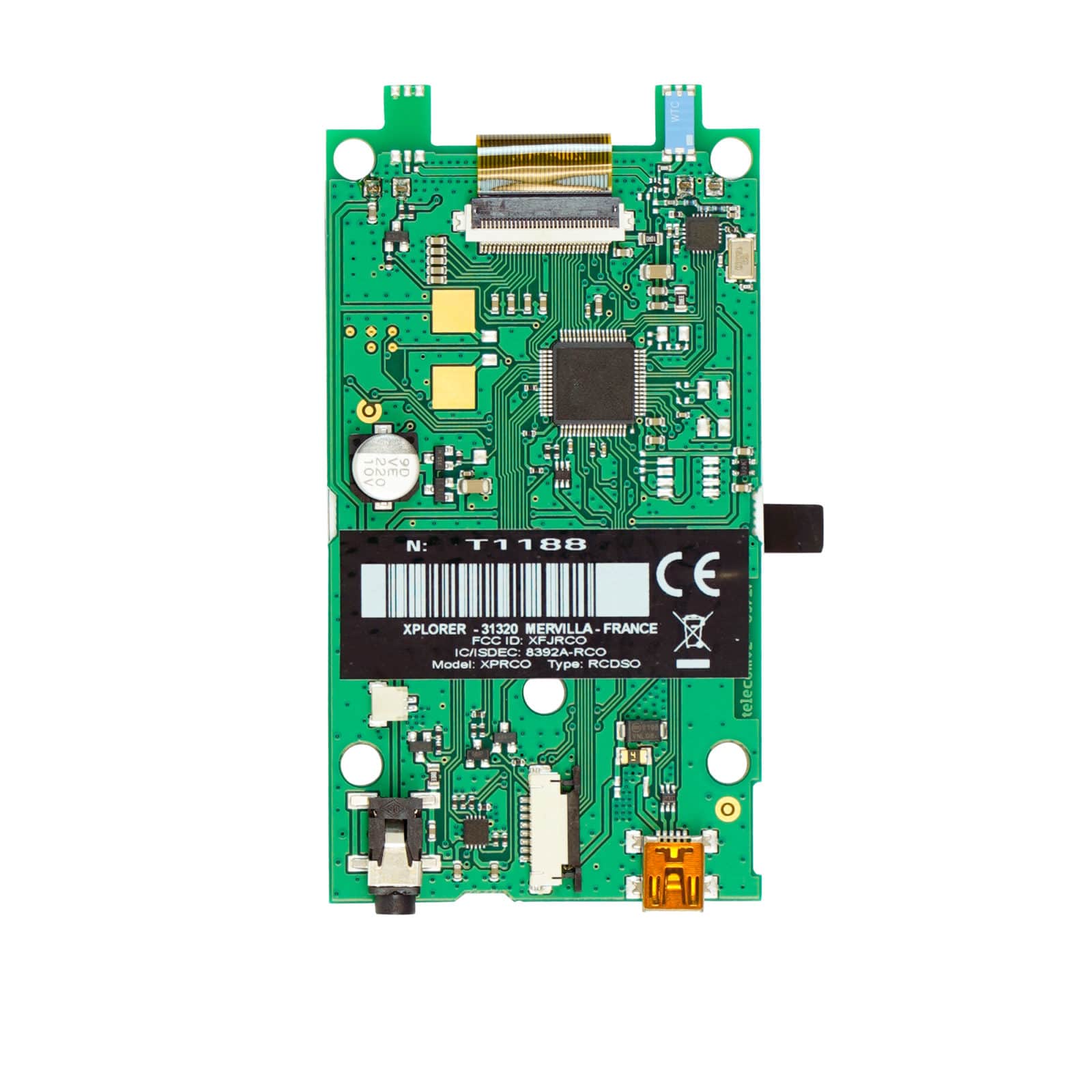 XP ORX Metal Detector Remote Control Printed Circuit Board w/ LCD - Image 2