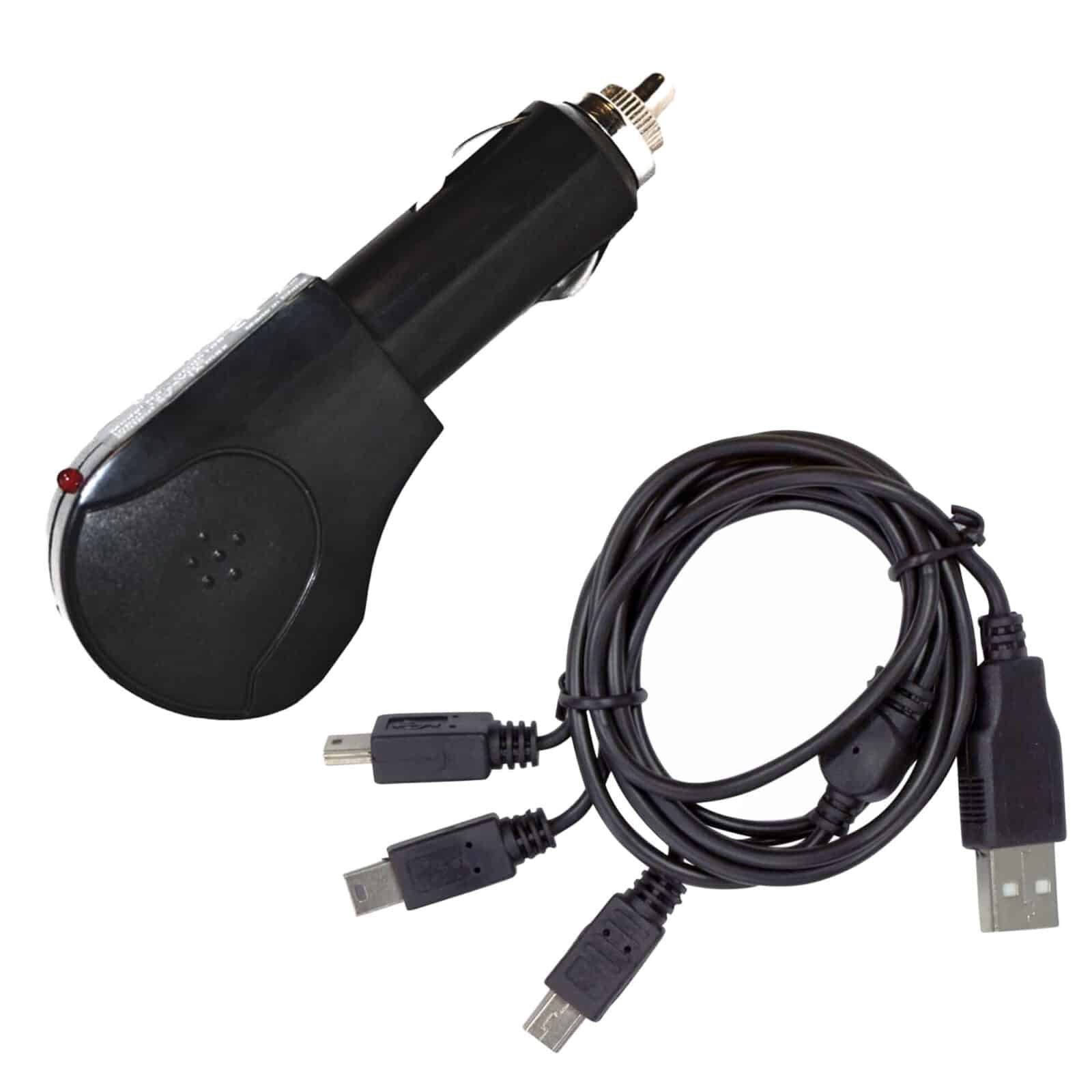 XP Deus Metal Detector Car Charger with Cable for Headphone Remote and Coil - Image 1