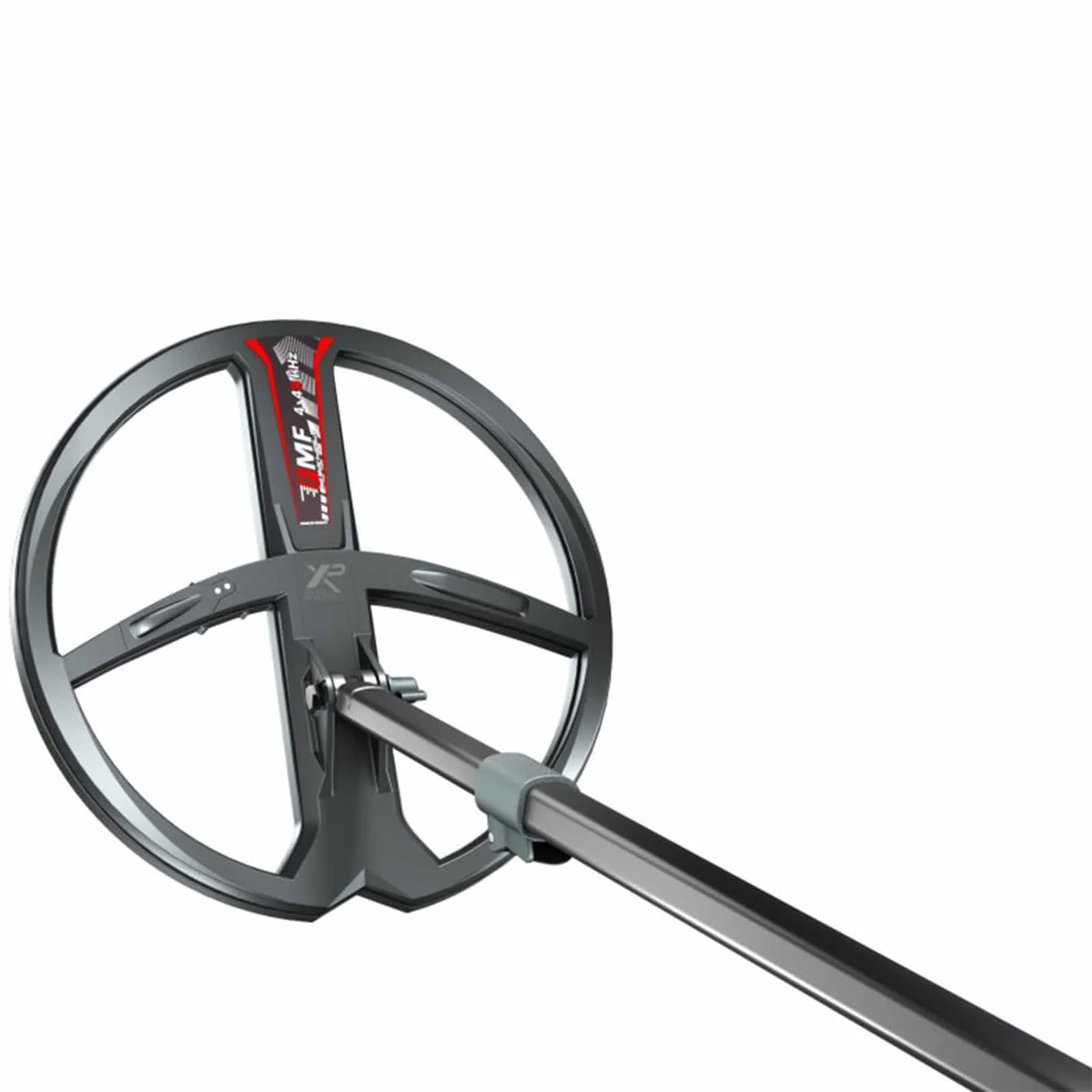 XP Deus II 11-inch Round FMF Waterproof Search Coil with Lower Pole and Hardware - Image 1