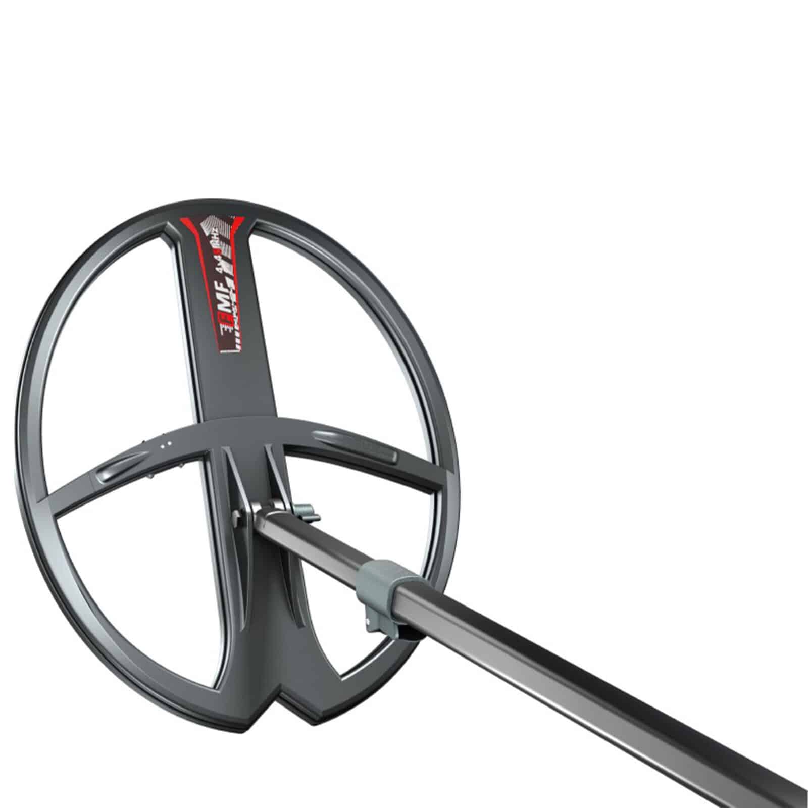 XP Deus II 13 x 11 inch FMF Waterproof Search Coil, Lower Rod, and Hardware - Image 1
