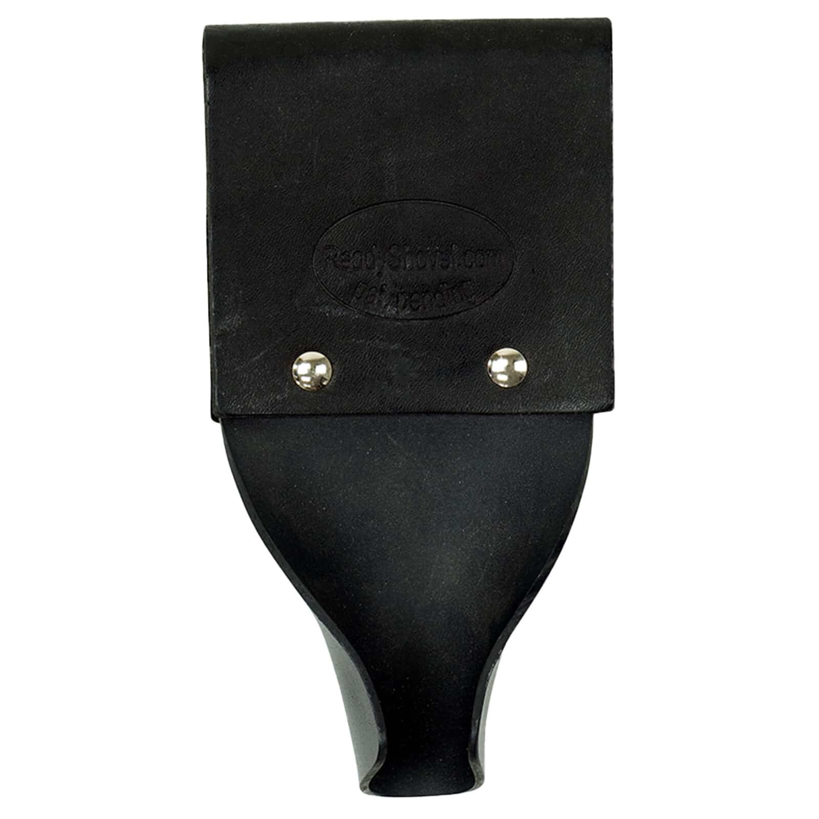 ReadyShovel Leather Belt Holster for Ball Handle Tools - Image 1