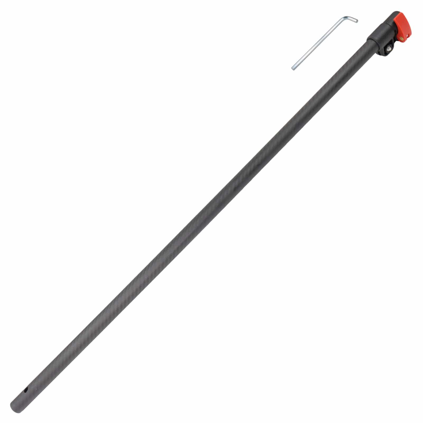 Detect-Ed Black LS Carbon Fiber Shaft for Minelab Equinox Metal Detector - Image 1