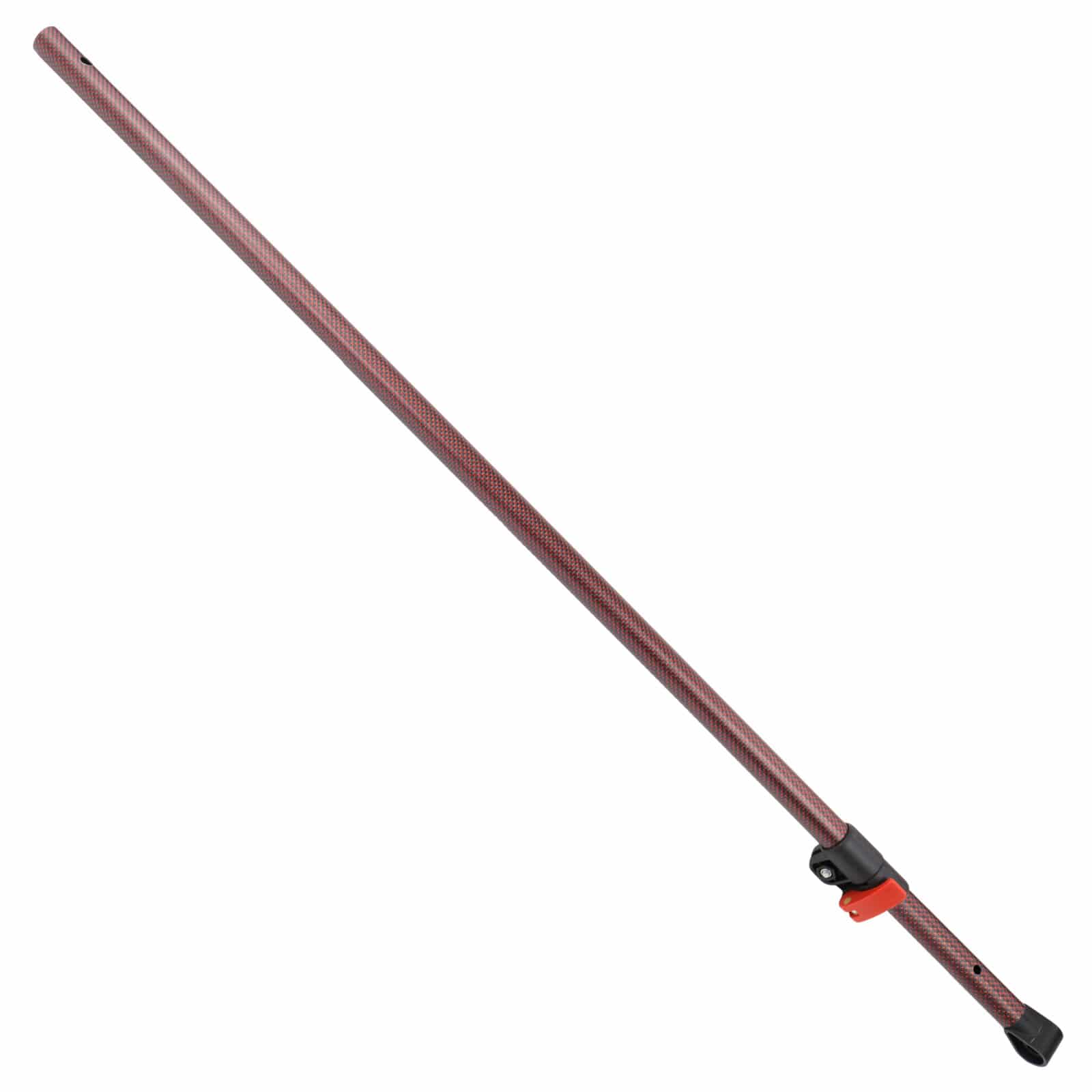 Detect-Ed Red Belly LS Carbon Fiber Upper & Lower Shaft for Minelab Equinox Detector w/ Alloy Arm Cuff - Image 3