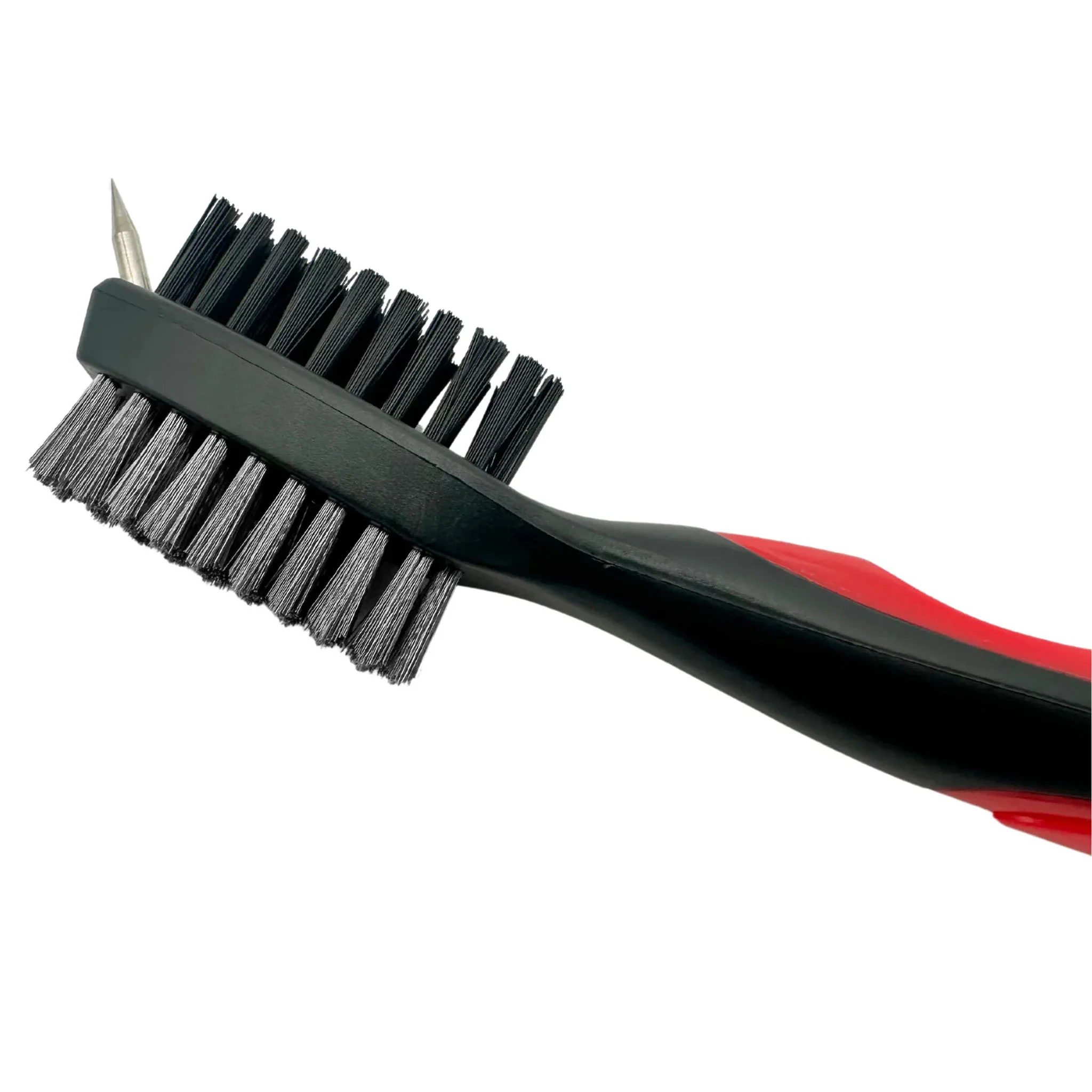 Detect-Ed Metal Detecting Finds Cleaning Brush with Carabiner and Retractable Lanyard - Image 2