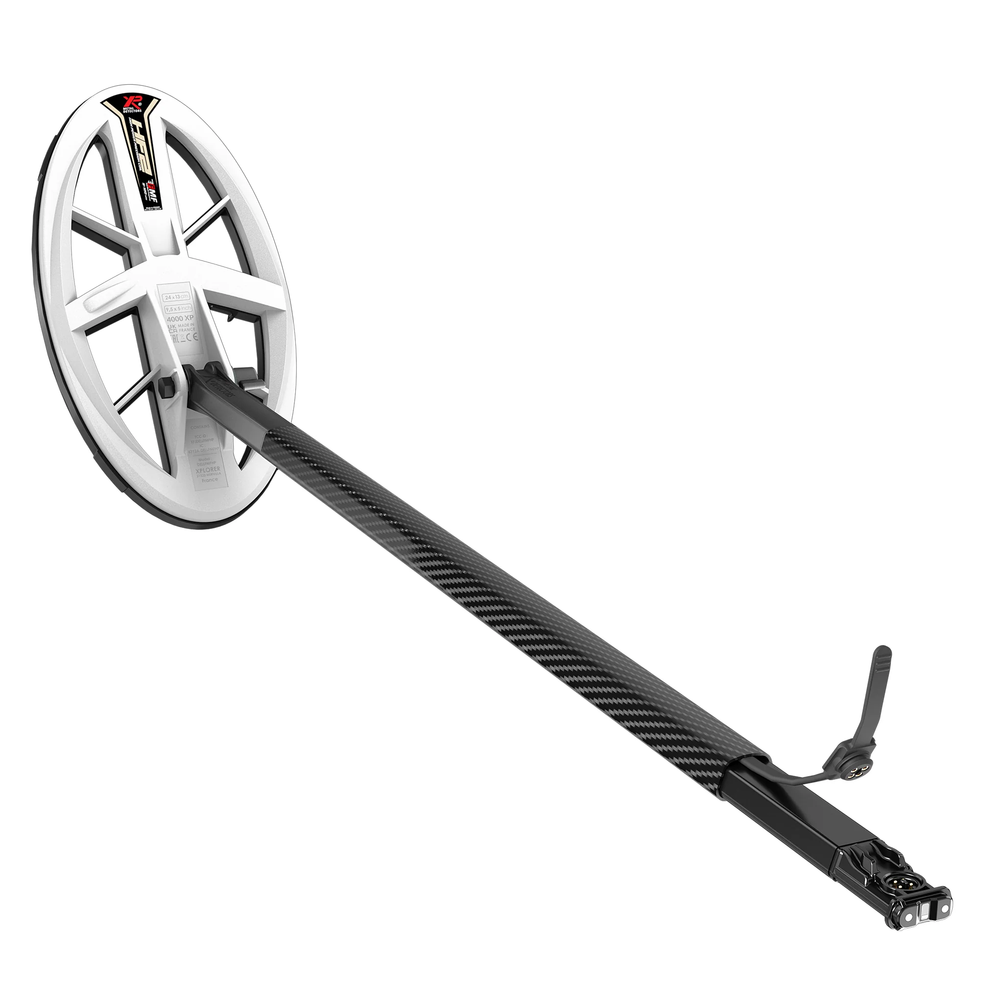 XP Deus II Elliptical 9.5" x 5" HF2 FMF High Power Precision Coil - Image 2