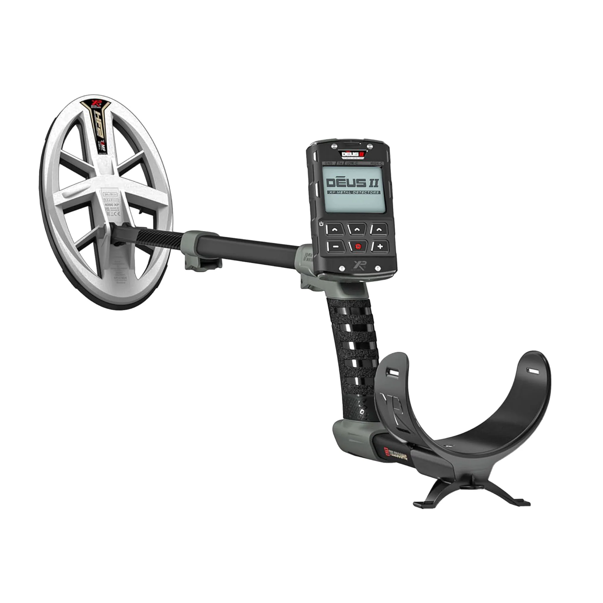 XP DEUS II Fast Multi Frequency RC + WSA ST Metal Detector with 9.5 X 5" FMF Search Coil - Image 3