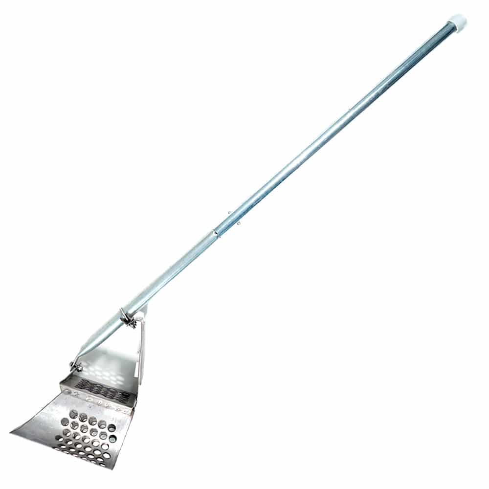 Dune Scoops Master Water Scoop - Pro Series Heavy Duty Long Handle Water Scoop for Metal Detecting - 1 Piece Handle - Image 1