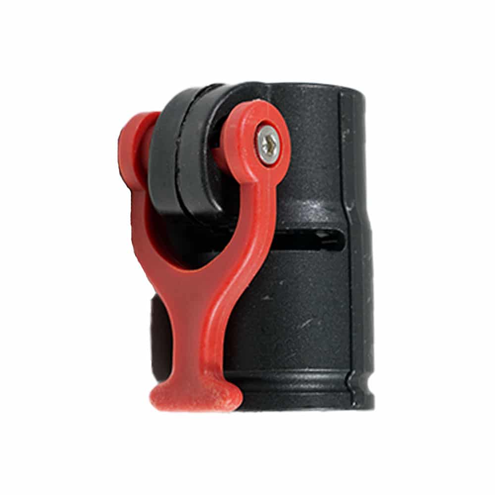 Detecting Innovations Black and Red Tubular Piece for Tele-Knox Telescopic Carbon Shaft - Image 1