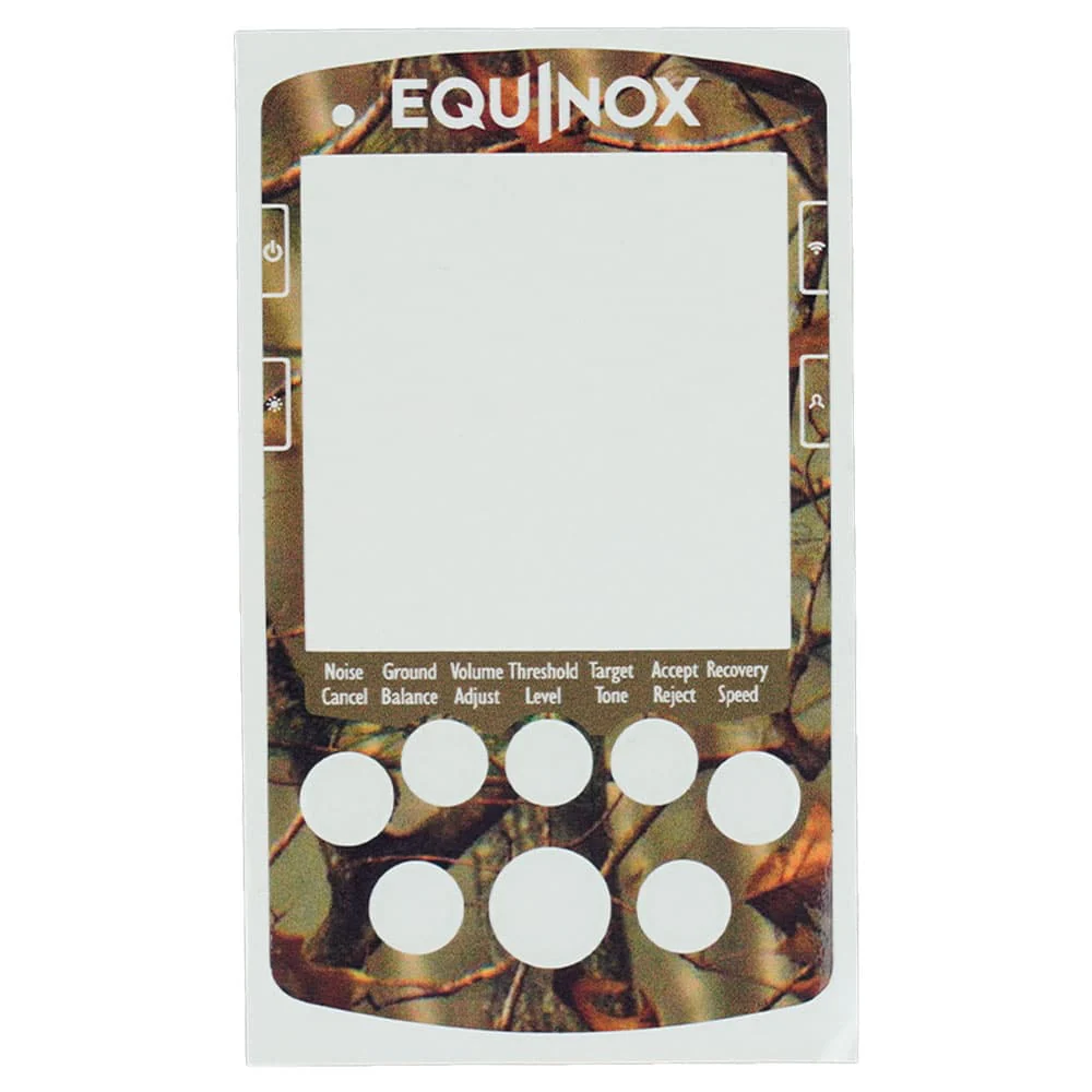 Detecting Innovations Keypad Stickers for the Minelab Equinox 800 and 600 - 1 Count - Image 1