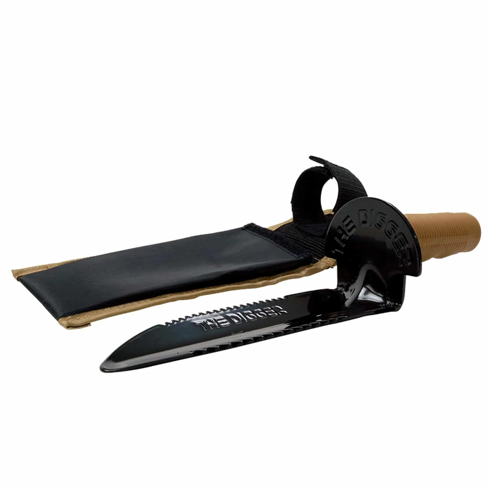Fisher Double Serrated Digging Trowel with Sheath - Image 2