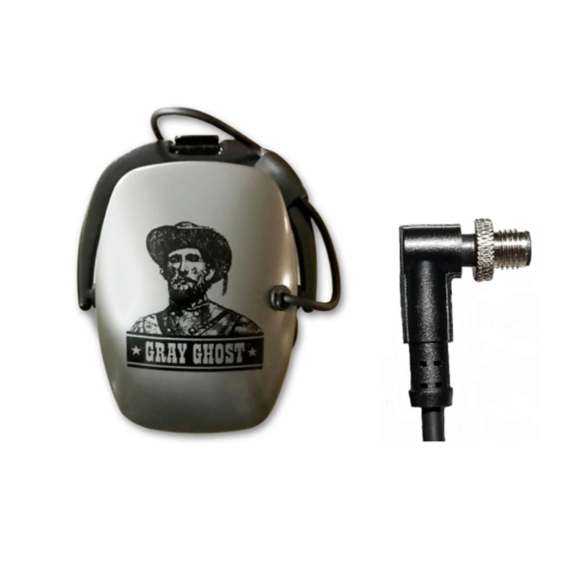 DetectorPro Gray Ghost Amphibian II Waterproof Headphones for XP Deus II Metal Detectors - Image 3