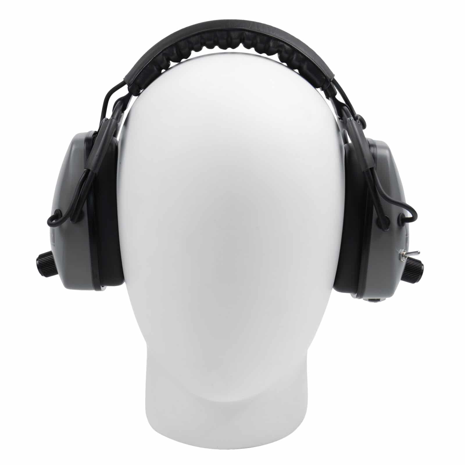DetectorPro Gray Ghost NDT Platinum Series Headphones with 1/4" Angle Connector - Image 2