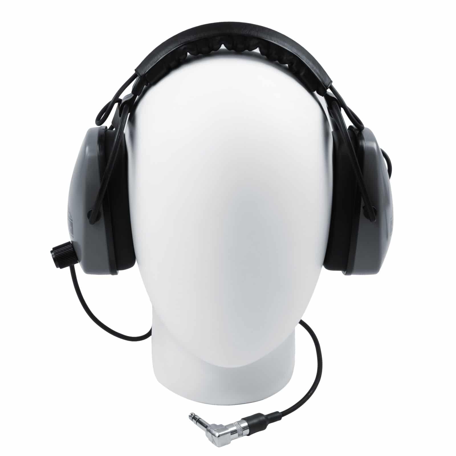 DetectorPro Original Gray Ghost Platinum Series Headphones with 1/4" Angle Plug - Image 2