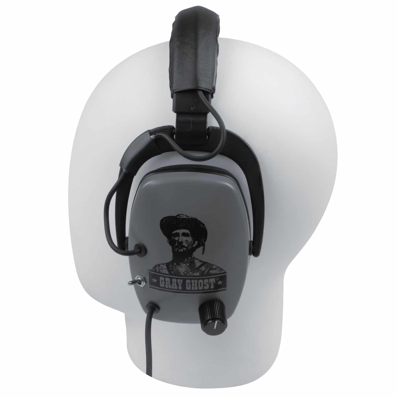 DetectorPro Original Gray Ghost Platinum Series Headphones with 1/4" Angle Plug - Image 3