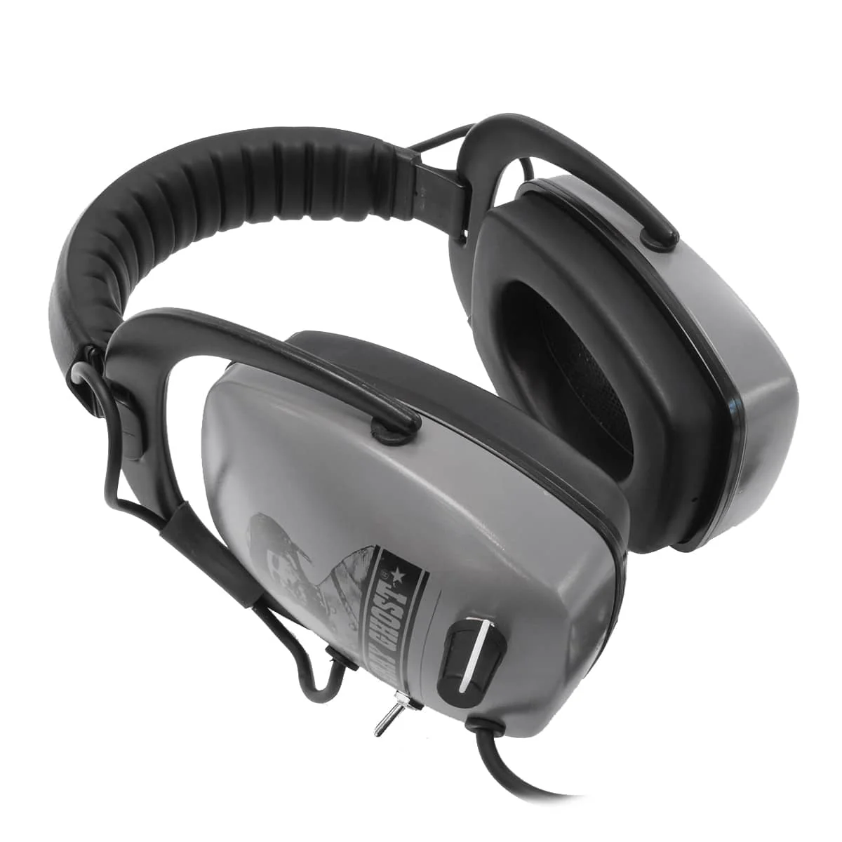 DetectorPro Gray Ghost Headphones with 1/4″ stereo connector - Image 1
