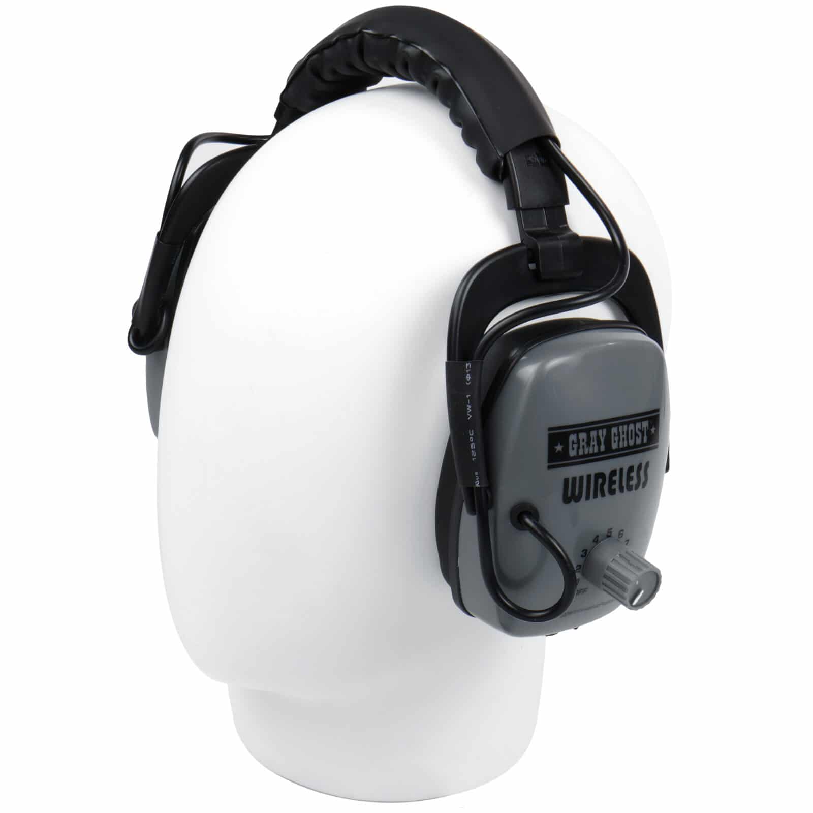 DetectorPro Gray Ghost Wireless Headphones - Manticore and Equinox Compatible - Image 2