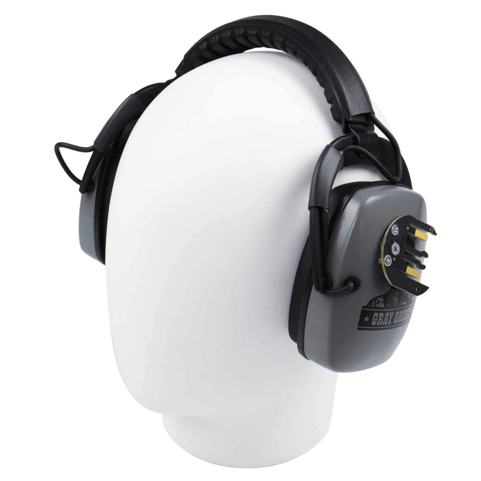 DetectorPro Gray Ghost XP Headphones for Cordless XP Deus | Deus II Metal Detector - Image 3