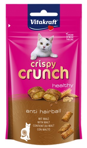 Vitakraft Cat Crispy Crunch Anti Hairball słód 60g [2428811] - Image 1