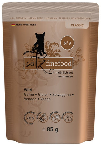 Catz Finefood Classic N.09 Dziczyzna saszetka 85g - Image 1