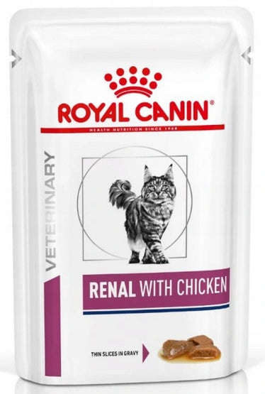 Royal Canin Veterinary Diet Feline Renal Kurczak saszetka 85g - Image 1