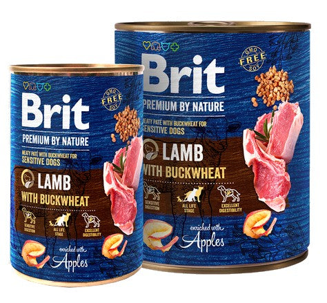 Brit Premium By Nature Lamb & Buckwheat puszka 800g - Image 2